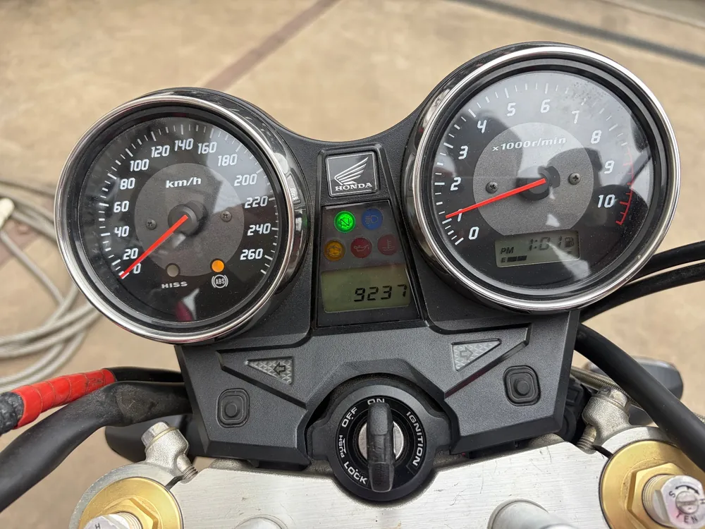 Honda CB1300 2008, white / red / navy blue, фото 5