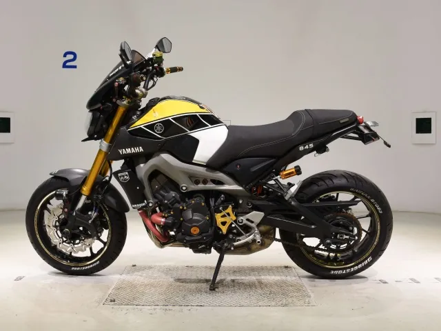Yamaha Mt-09A 2015, black | yellow, фото 2