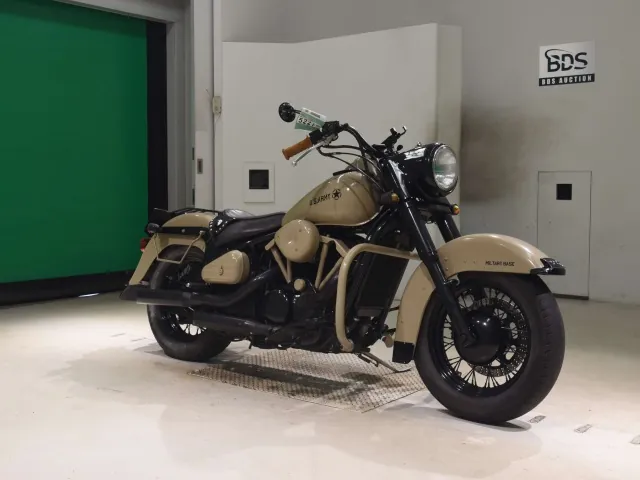Kawasaki Vulcan 400 Classic 1997, бежевый, фото 3