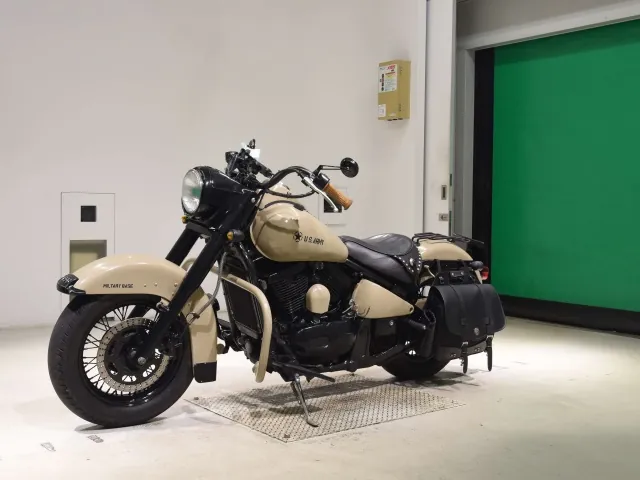 Kawasaki Vulcan 400 Classic 1997, бежевый, фото 4