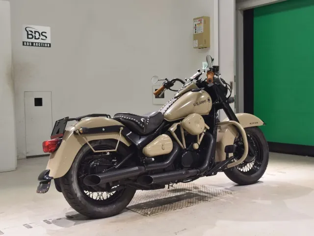 Kawasaki Vulcan 400 Classic 1997, бежевый, фото 5