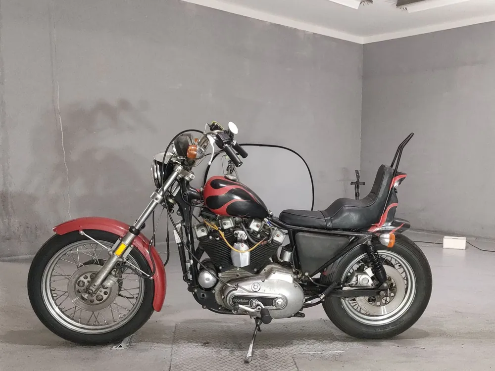 Harley-Davidson XLH1000 2017, black/red, фото 2