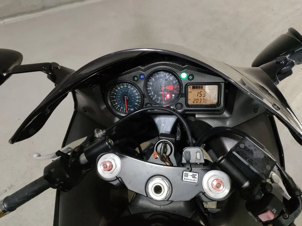Kawasaki ZX-12R 2004, blue / gold, фото 5