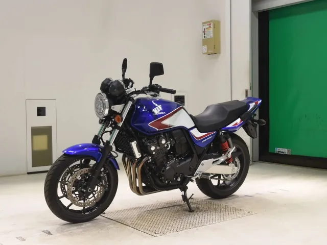 Honda CB400SB 2022, white | red | blue, фото 4
