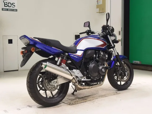 Honda CB400SB 2022, white | red | blue, фото 5