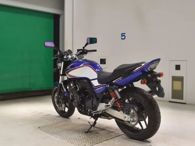 Honda CB400SB 2022, white | red | blue, фото 6