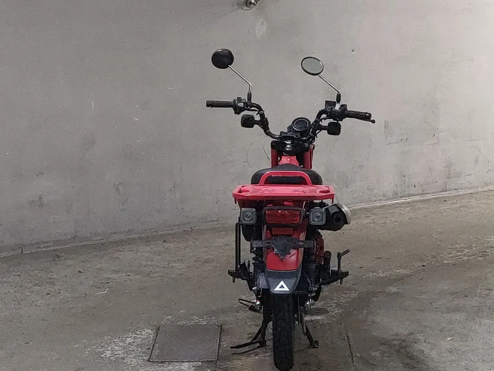 Honda CT125 Hunter Cub, красный, фото 4