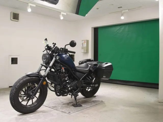Honda Rebel 250, navy blue, фото 4