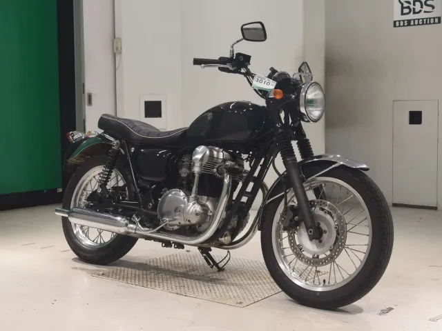 Kawasaki W400 2009, чёрный, фото 3