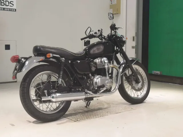 Kawasaki W400 2009, чёрный, фото 5