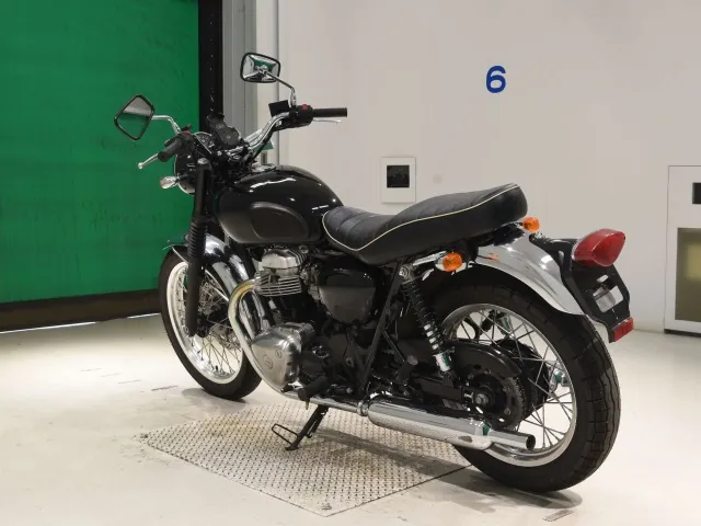 Kawasaki W400 2009, чёрный, фото 6