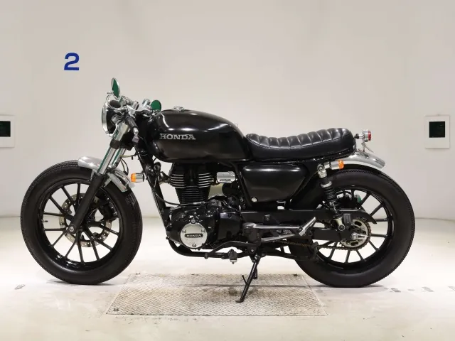 Honda GB350S, matt black, фото 2