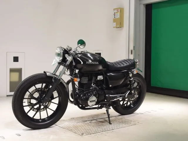 Honda GB350S, matt black, фото 4