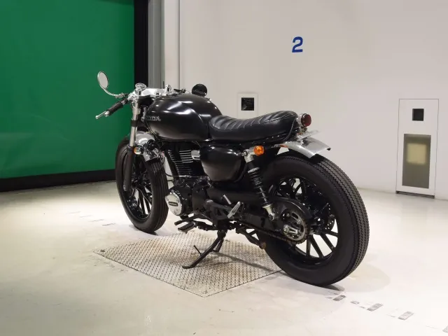 Honda GB350S, matt black, фото 6
