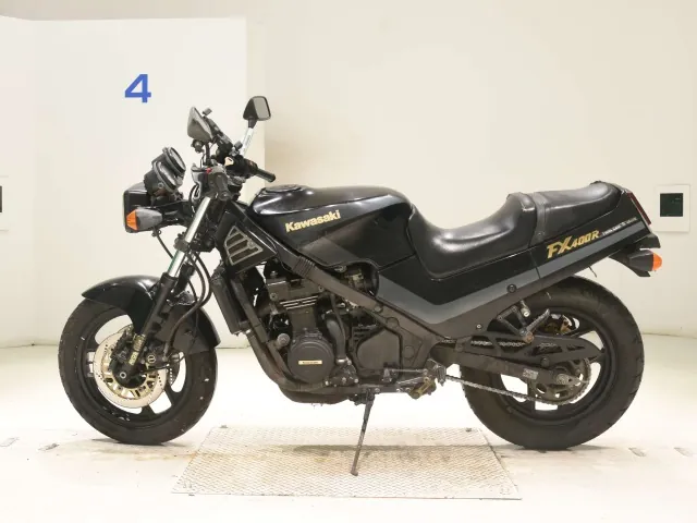 Kawasaki FX400R 1988, чёрный, фото 2