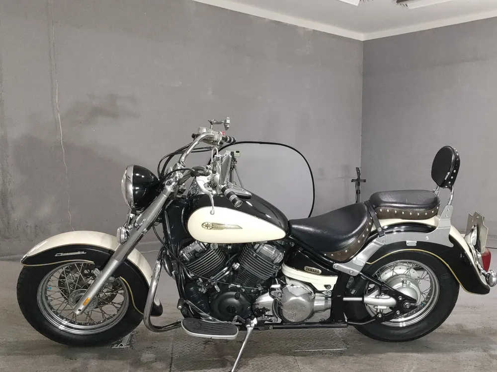 Yamaha Drag Star 400 Classic 2006, white/black, фото 2