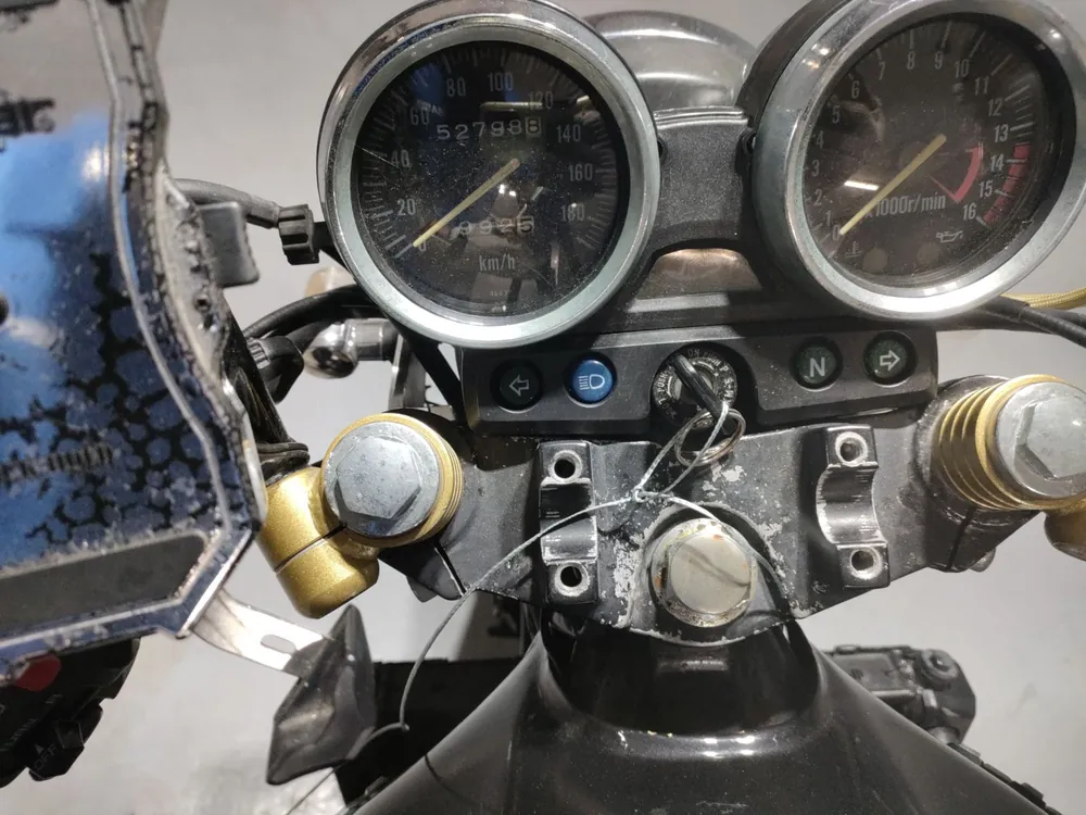 Kawasaki ZRX400-II 1995, black / gold, фото 5