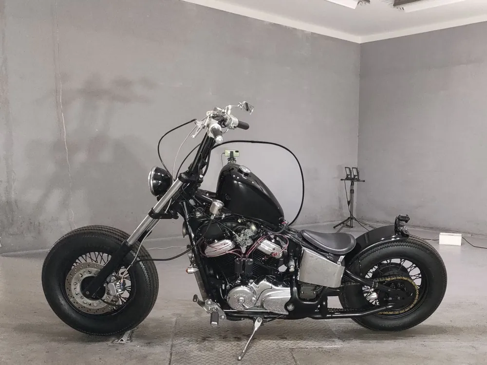 Honda Steed 600 1994, чёрный, фото 2