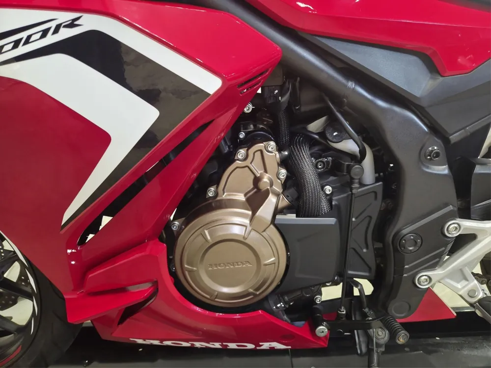 Honda CB400X 2020, red / white / black, фото 15