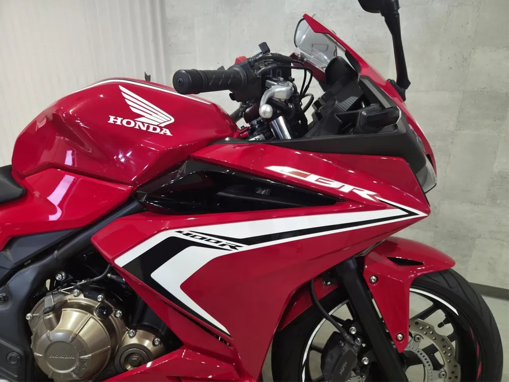 Honda CB400X 2020, red / white / black, фото 20