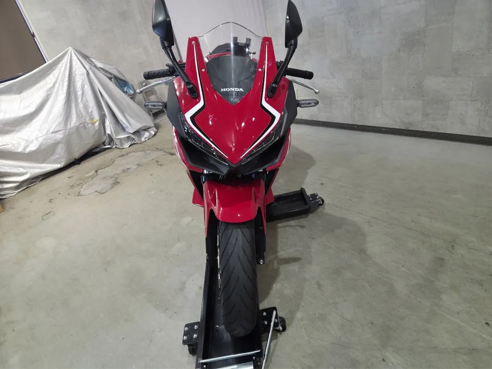 Honda CB400X 2020, red / white / black, фото 9