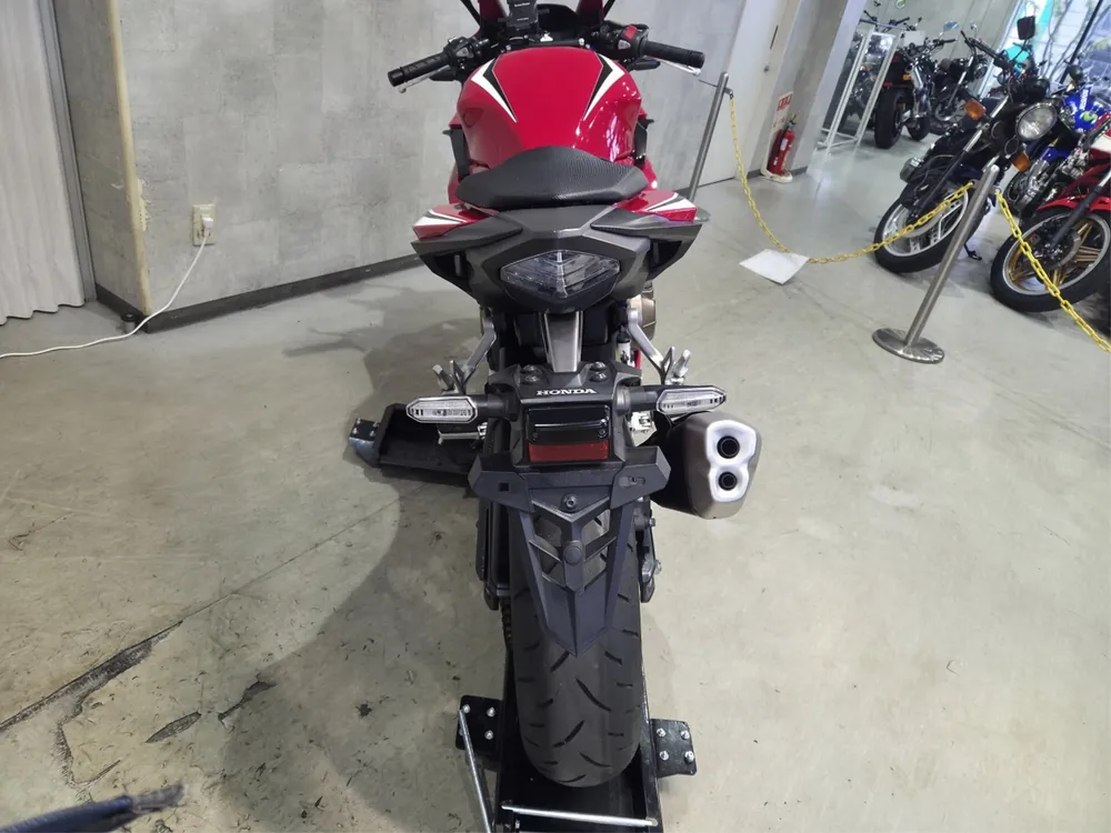 Honda CB400X 2020, red / white / black, фото 10