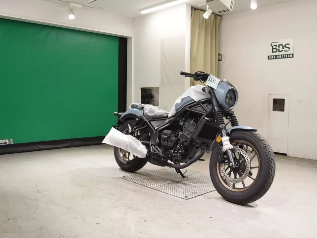 Honda Rebel 250, серый, фото 3