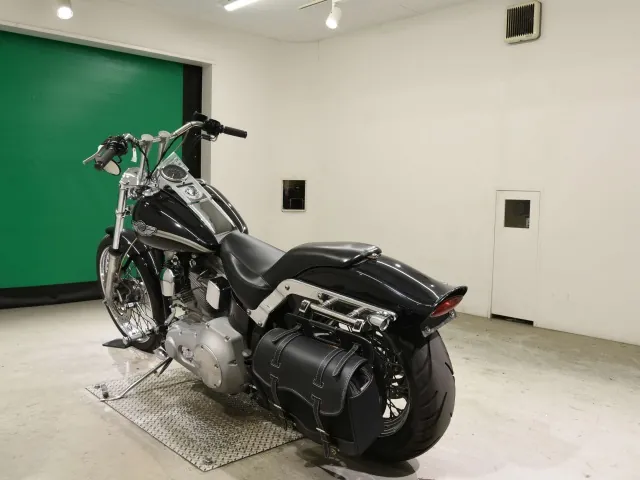 Harley-Davidson FXST1450 2003, чёрный, фото 6