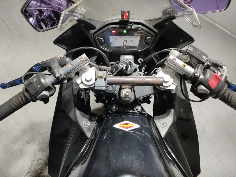 Honda CB400X ABS 2014, чёрный, фото 5