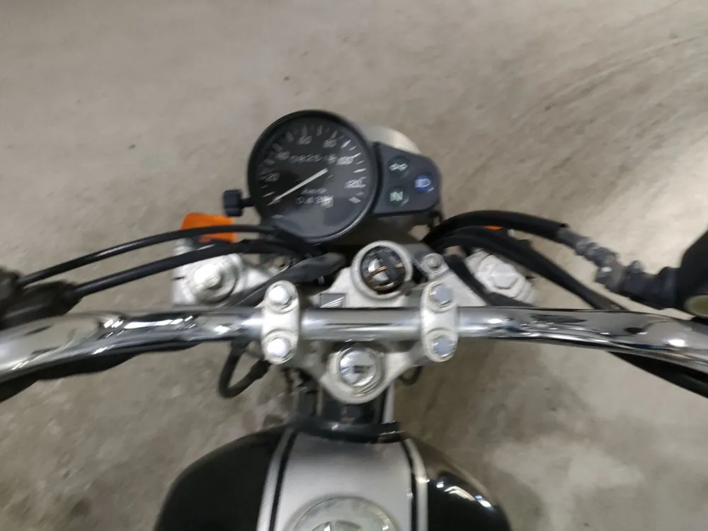 Honda CB223S, чёрный, фото 5