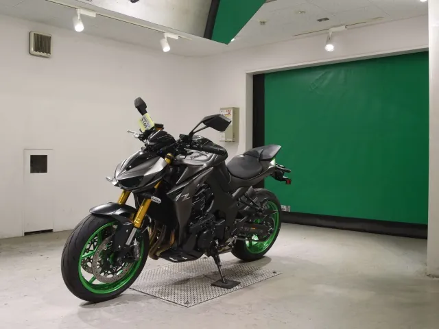 Kawasaki Z1100 2026, matt gun, фото 4