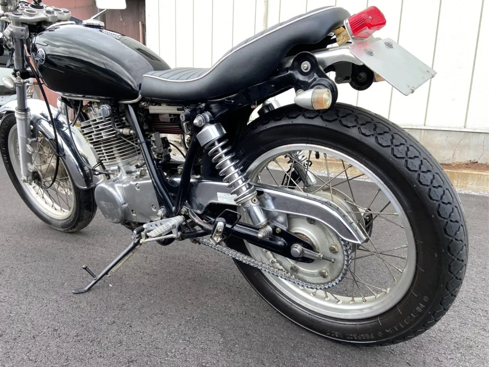 Yamaha SR400, чёрный, фото 6