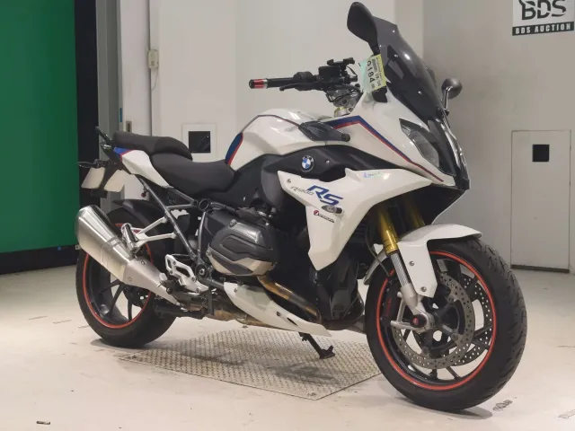BMW R1200Rs 2016, белый, красный, синий, фото 3
