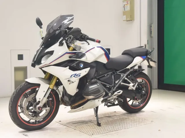 BMW R1200Rs 2016, белый, красный, синий, фото 4