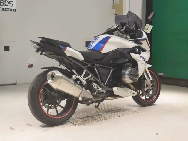 BMW R1200Rs 2016, белый, красный, синий, фото 5