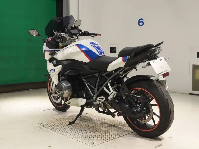 BMW R1200Rs 2016, белый, красный, синий, фото 6