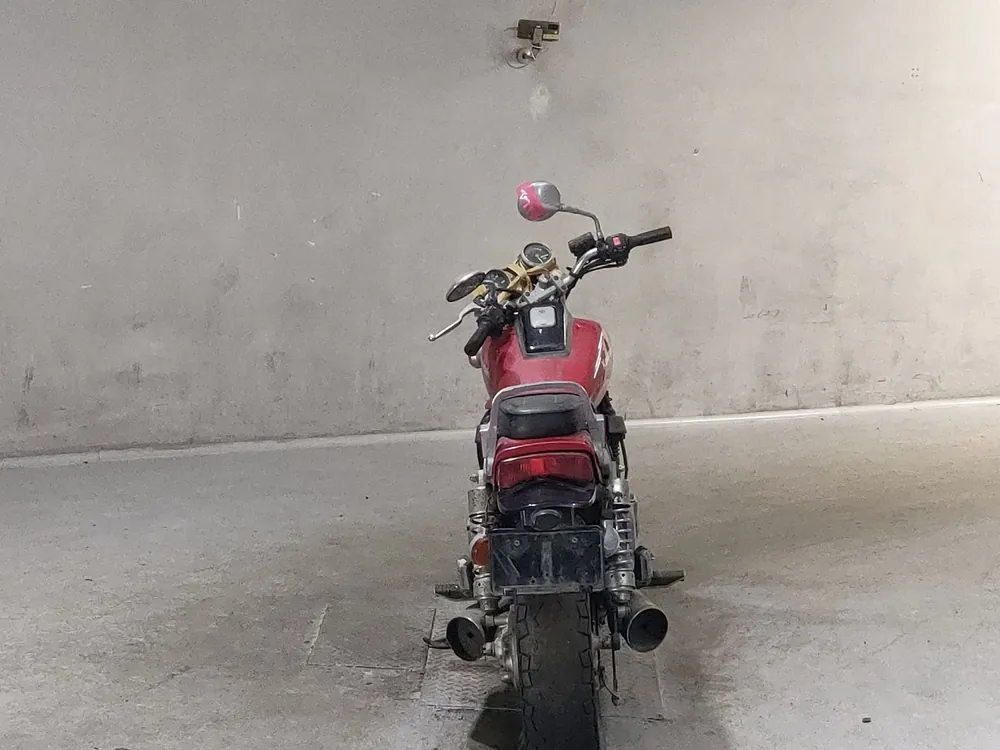 Kawasaki Eliminator 400 1986, красный, фото 4