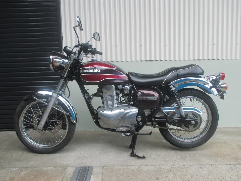 Kawasaki Estrella, w red, фото 2