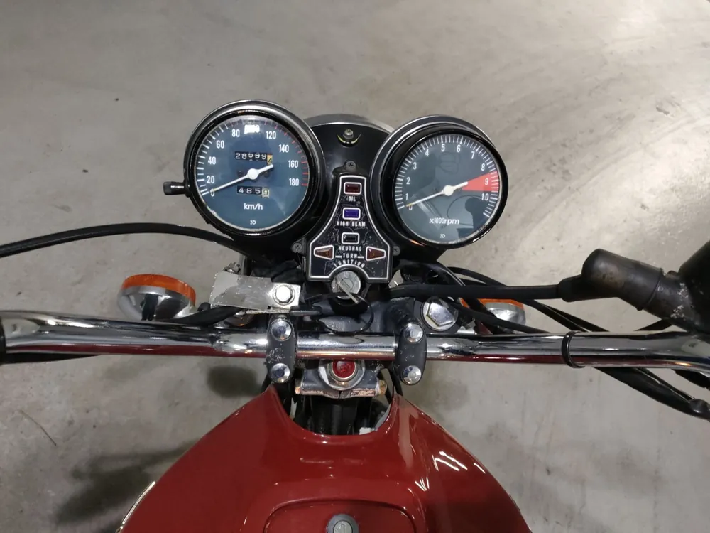 Honda CB750-2 1978, красный, фото 5