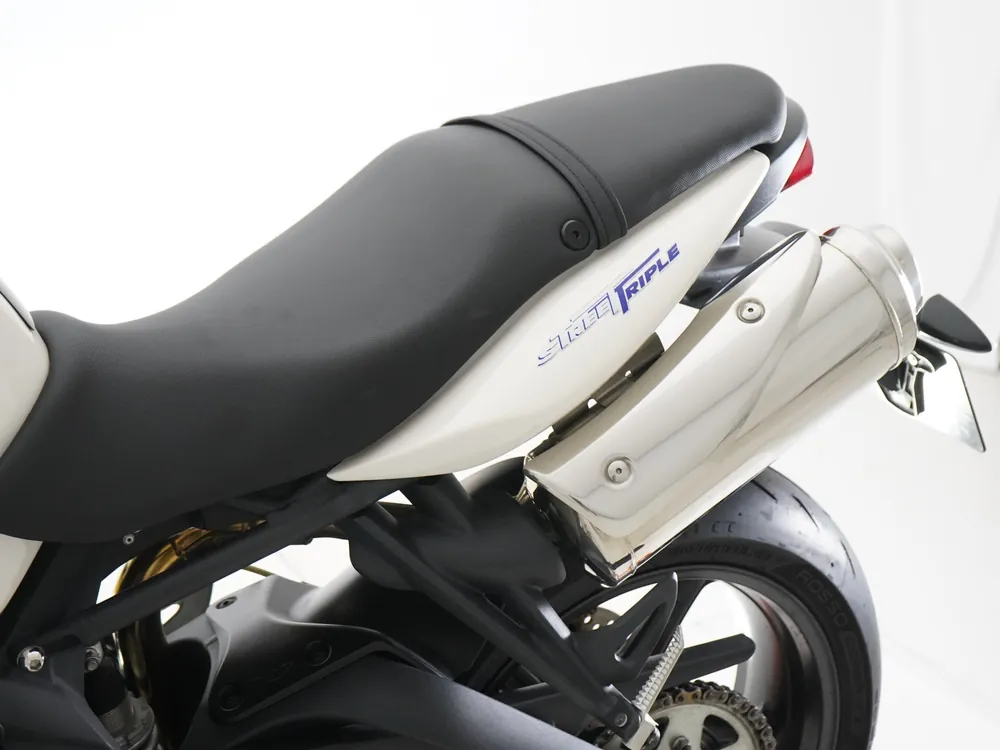 Triumph Street Triple 2009, белый, фото 10