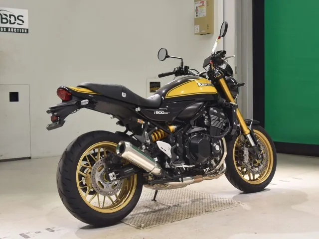 Kawasaki Z900RS, чёрный, жёлтый, фото 5