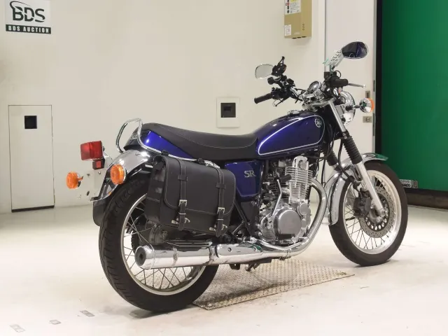 Yamaha SR400 2019, blue | silver, фото 5