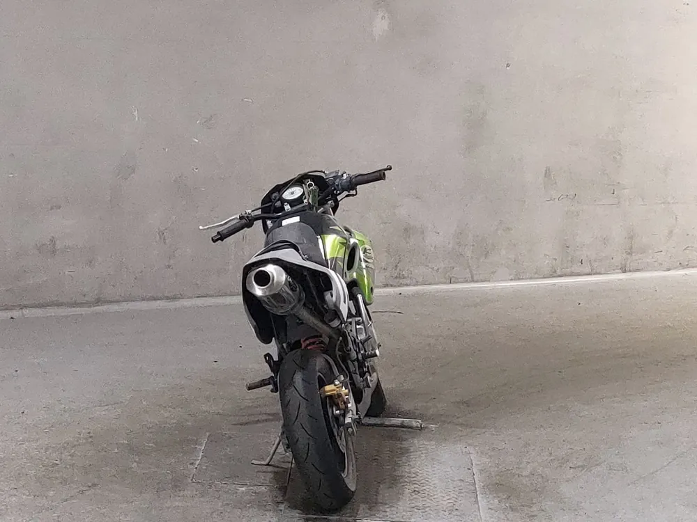 Kawasaki KSR110, black / green, фото 4