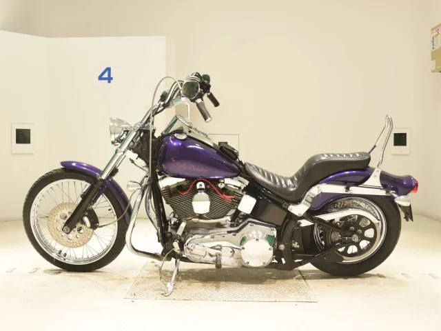 Harley-Davidson FXST1450 2000, фиолетовый, фото 2