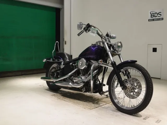 Harley-Davidson FXST1450 2000, фиолетовый, фото 3