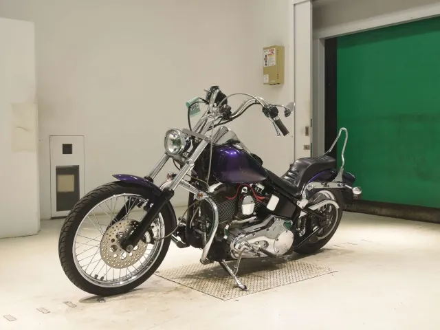 Harley-Davidson FXST1450 2000, фиолетовый, фото 4
