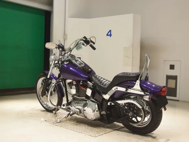 Harley-Davidson FXST1450 2000, фиолетовый, фото 6