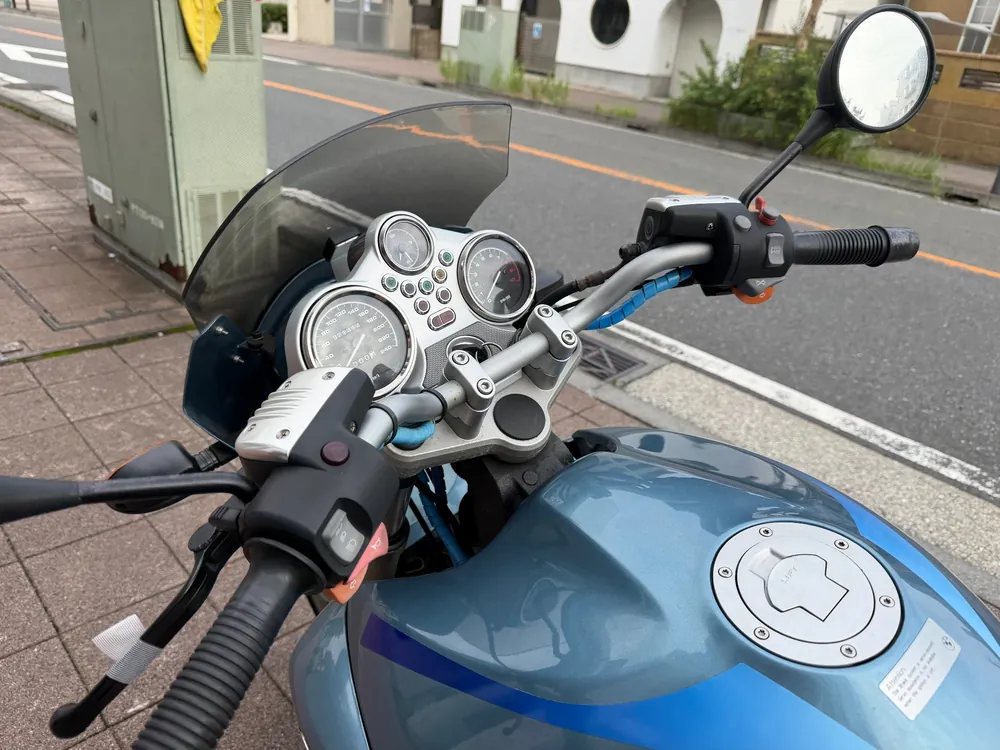 Kawasaki Ninja650A 2002, синий, фото 4
