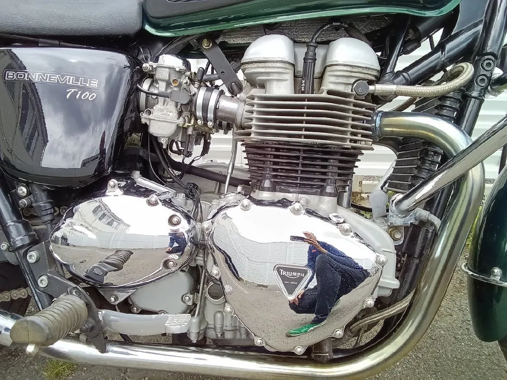 Triumph Bonneville T100 2004, фото 5
