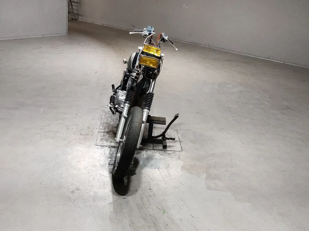 Honda CB400SS, белый, зелёный, фото 3